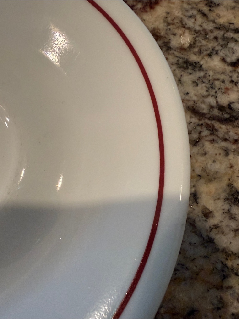 Corelle | Burgundy Rose Saucers | Set of 5 - Picture 3 of 5
